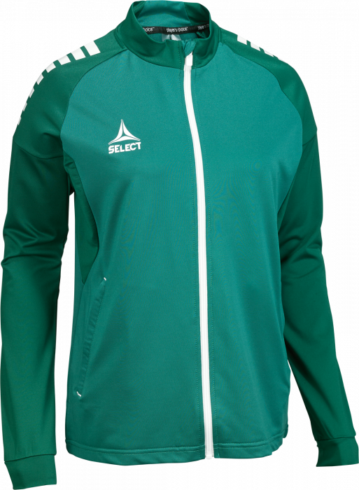 Select - Spain V25 Training Zip Jacket Women - Vert & blanc