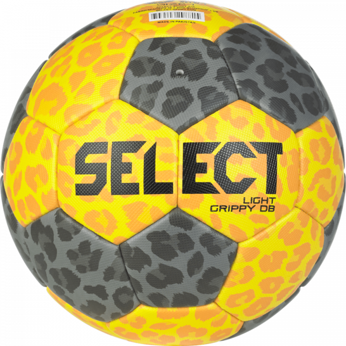 Select - Light Grippy Db V24 Handball Size 1 - Yellow & grey