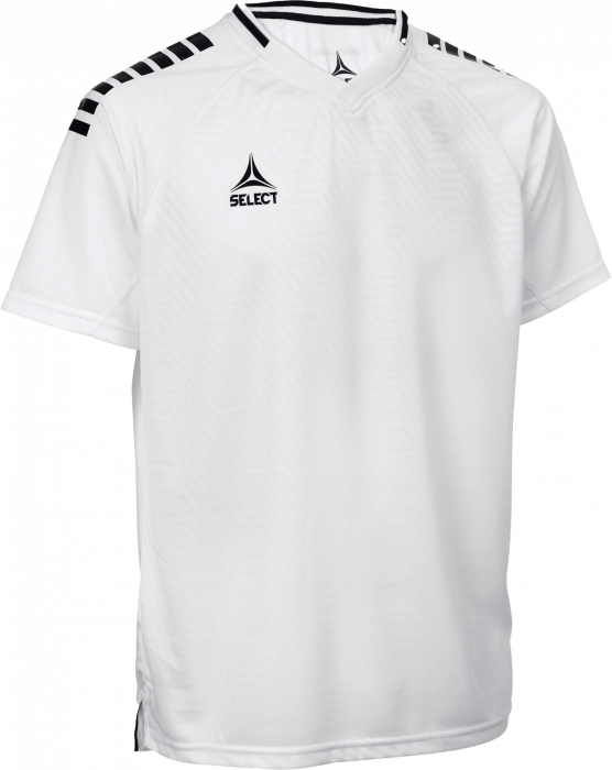 Select - Monaco V24 Player Jersey - Weiß & schwarz
