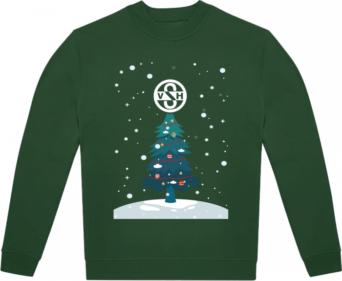 B&C - Vsh Christmas Jumper Kids - Bottle Green