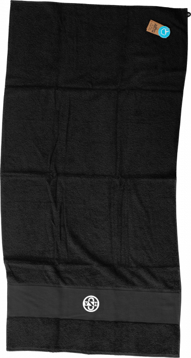 Sportyfied - Bath Towel - Zwart