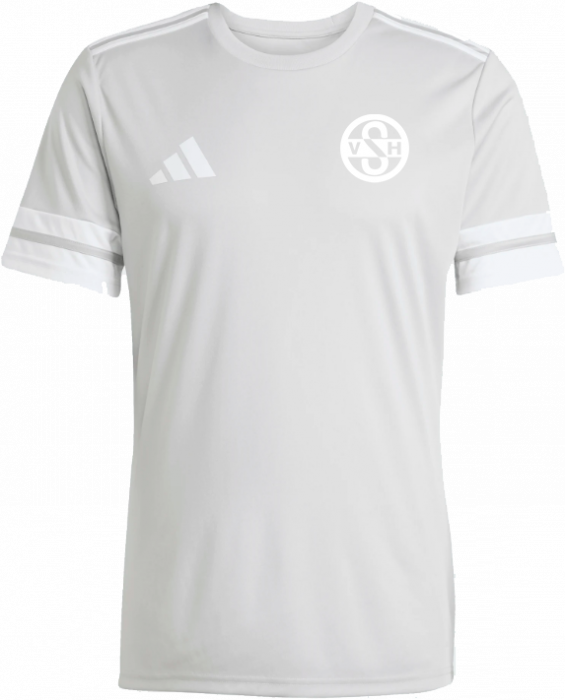 Adidas - Vsh Training T-Shirt - T Light Grey & white