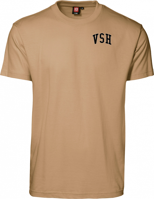 ID - Vsh College T-Shirt Voksen - Sand
