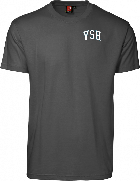 ID - Vsh College T-Shirt Voksen - Koksgrå